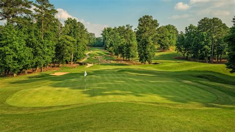 Heritage golf links - Tucker, GA. Tee: Blue (5,890 - Par 71) Rolling topography, stunning old trees, streams, and a large lake frame many of the holes at Heritage Golf Links. Offering three different nines to play, Heritage has dazzled golfers with a wildly challenging golf experience for players of every skill level. Located just ten miles from downtown Atlanta ...